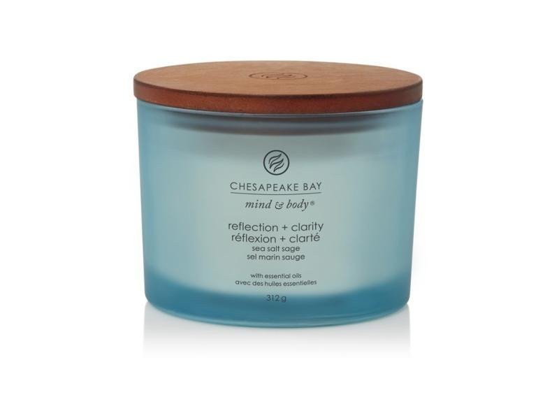 Vonná svíčka CHESAPEAKE BAY CANDLE Reflection Clatiry 312g 3 knoty