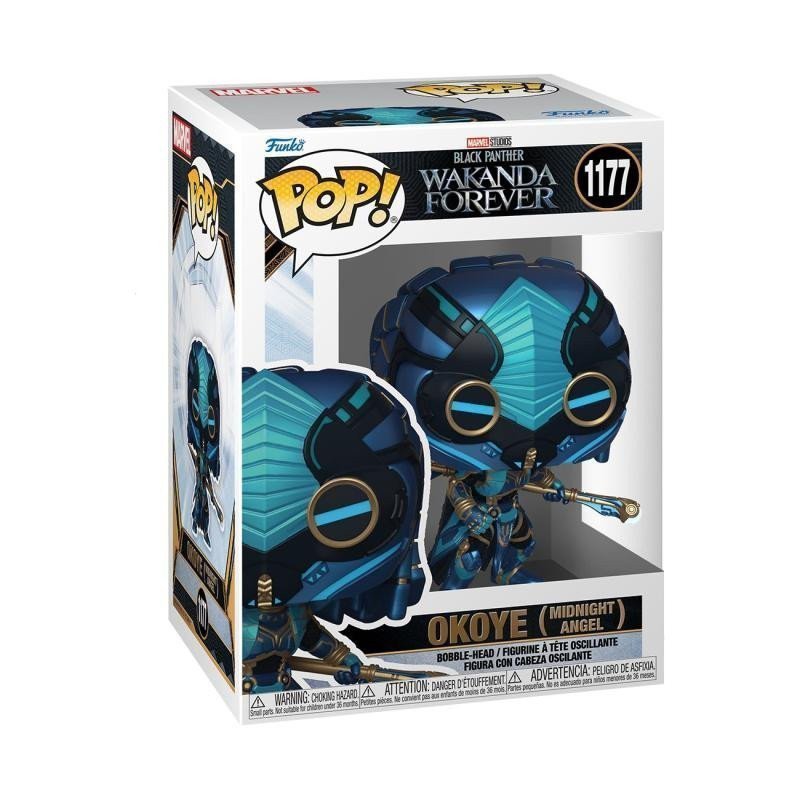 Funko POP Marvel Black Panther Wakanda Forever - Okoye Midnight Angel