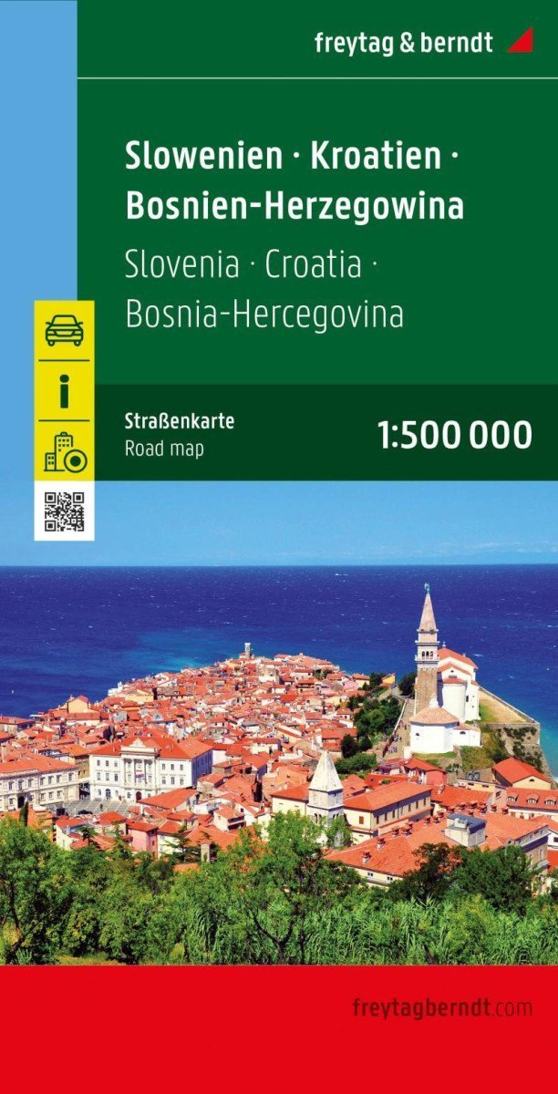 Slovinsko-Chorvatsko-Bosna-Hercegovina 1500 000 automapa