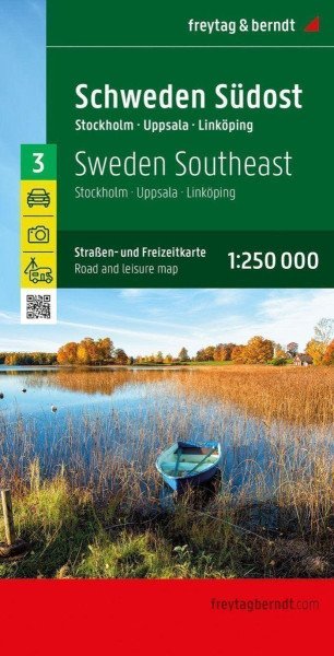 Švédsko jihovýchod 1:250 000 / automapa (2022)