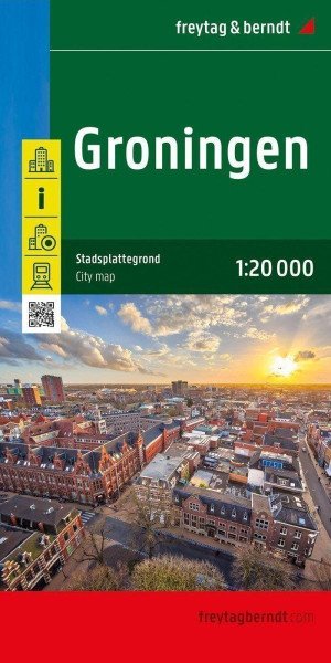 Groningen 1:20 000 / plán města (2022)