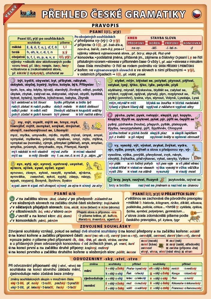 Velký přehled české gramatiky – Kupka Petr