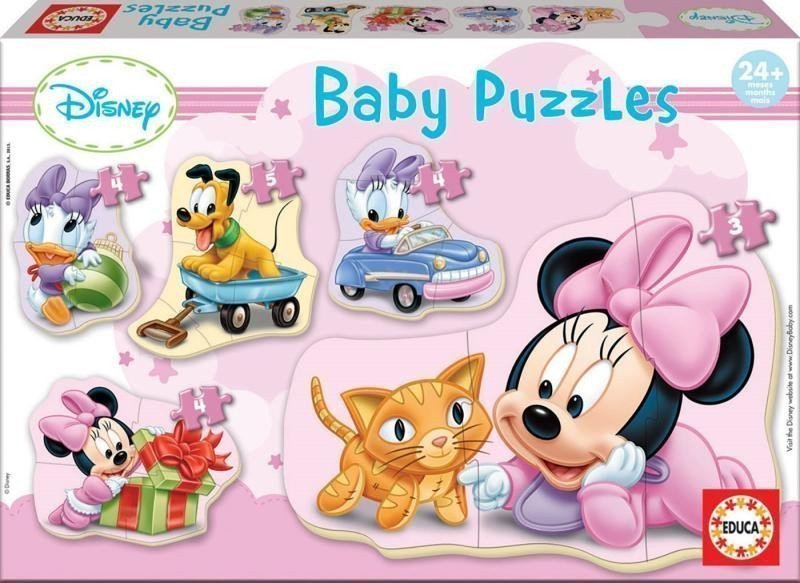 Trefl Puzzle Baby Minnie 5v1 3-5 dílků