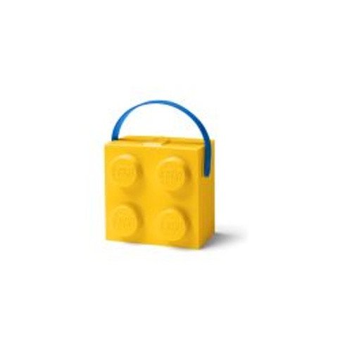 LEGO box s rukojetí - žlutá
