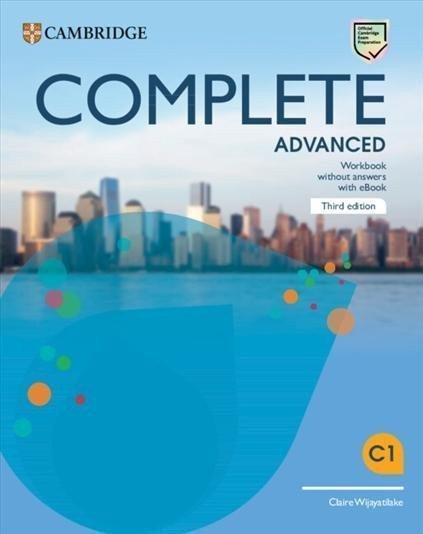 Complete Advanced Workbook without Answers with eBook 3rd edition – Wijayatilake Claire