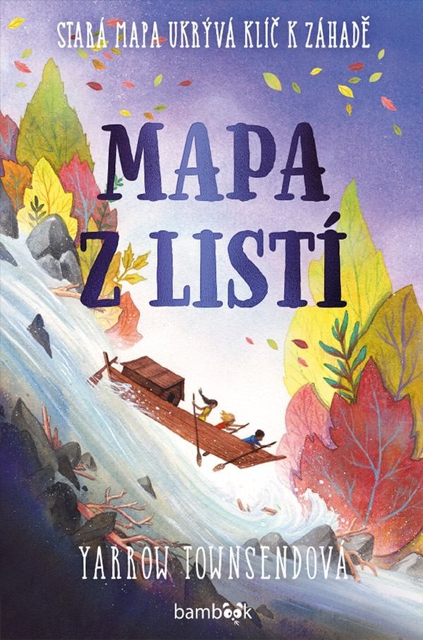 Mapa z listí – Townsendová Yarrow
