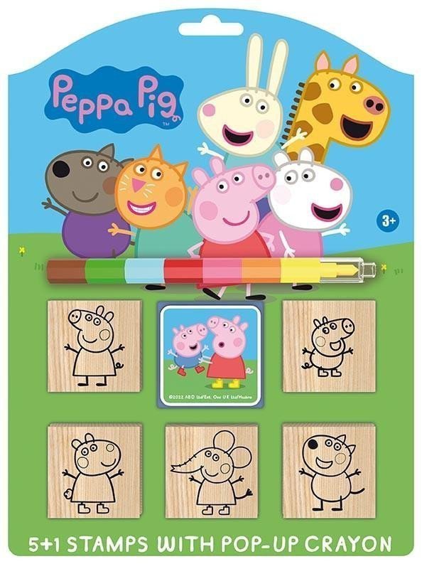 Prasátko Peppa - Razítka 51 s voskovou