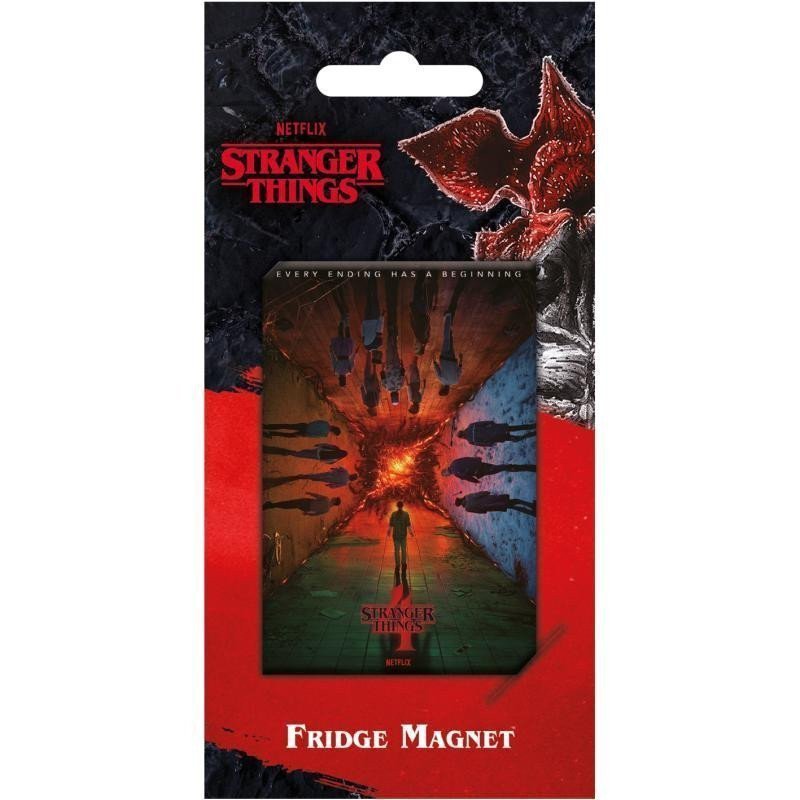 Stranger Things 4 série - magnet