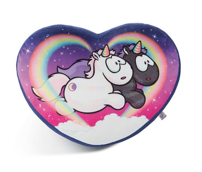 NICI polštář plyšový Jednorožec Star Bringer Moon Keeper 40x28 cm