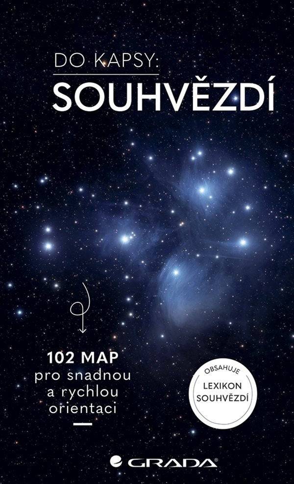 Souhvězdí Do kapsy 102 map hvězdné oblohy – Hahn Hermann-Michael