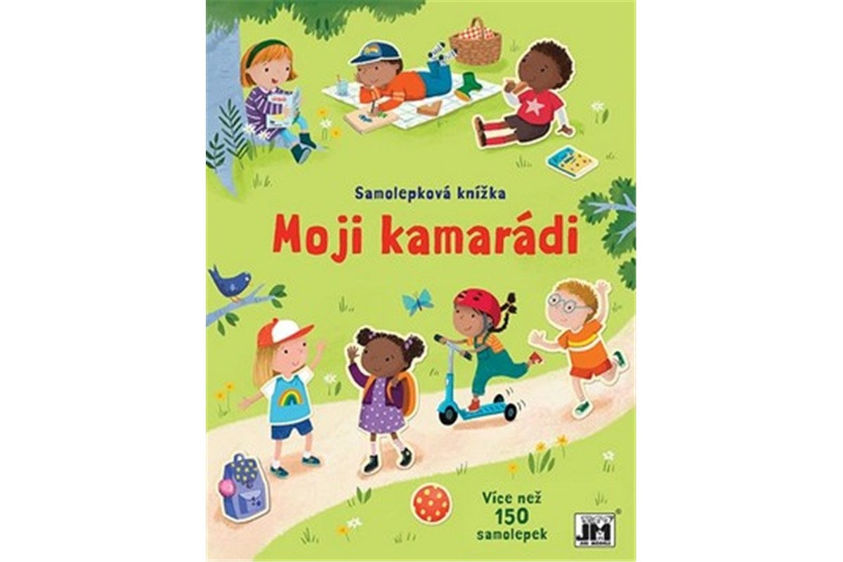 Samolepková knížka Moji kamarádi