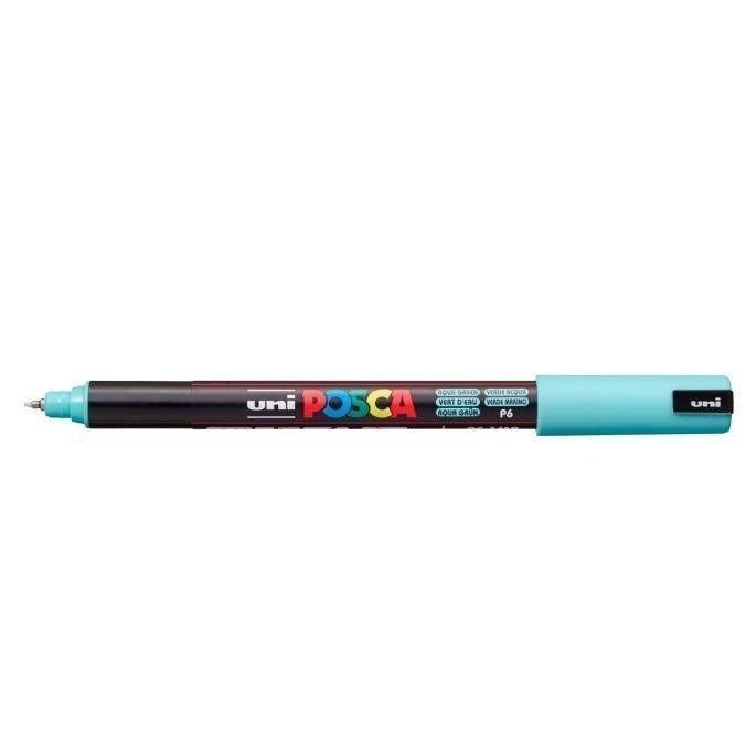 Posca akrylový popisovač PC-1MR 07 mm azurová ultra tenký hrot