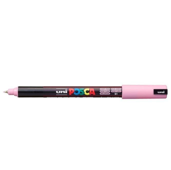 Posca akrylový popisovač PC-1MR 07 mm světle růžová ultra tenký hrot