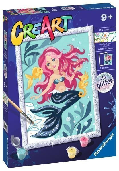 CreArt Okouzlující mořská panna