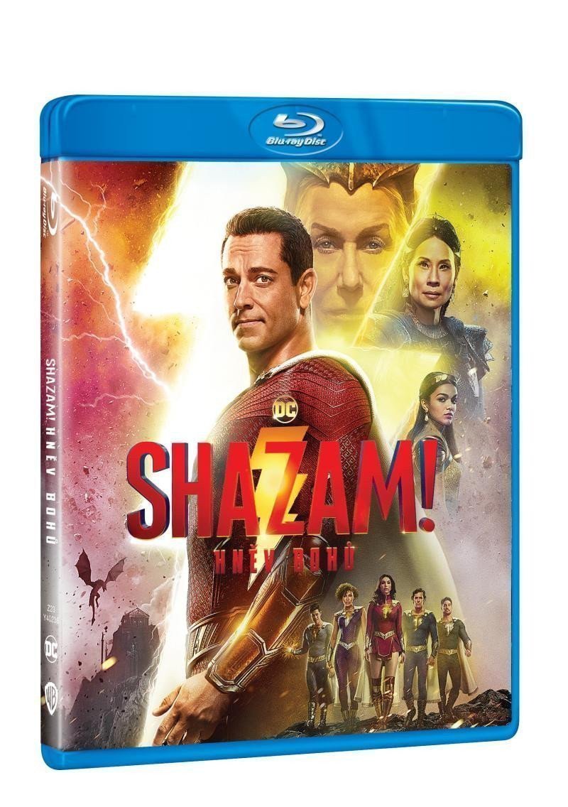 Shazam Hněv bohů Blu-ray