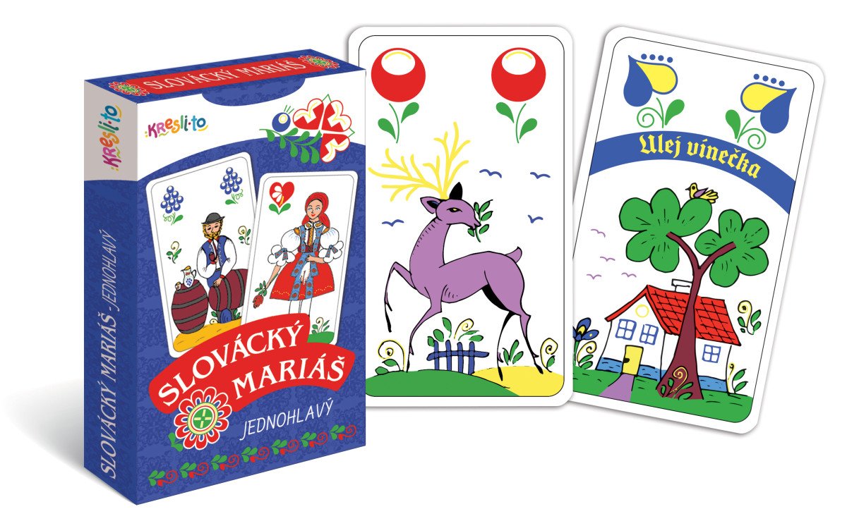 Slovácký mariáš karty jednohlavý