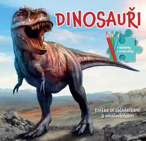 Dinosauři - Knížka se skládačkami a omalovánkami (2023)