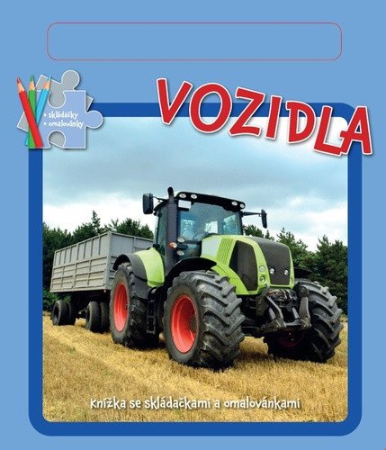 Vozidla - Knížka se skládačkami a omalovánkami (2023)