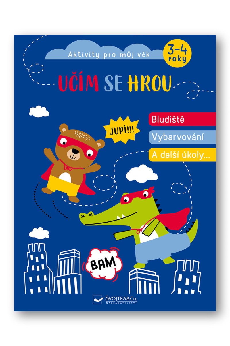 Učím se hrou - Bludiště vybarvování a další úkoly