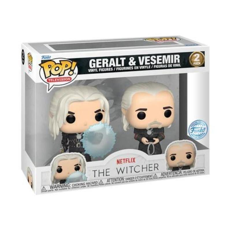 Funko POP TV Witcher - Geralt and Vesemir 2pack Zaklínač exclusive special edition