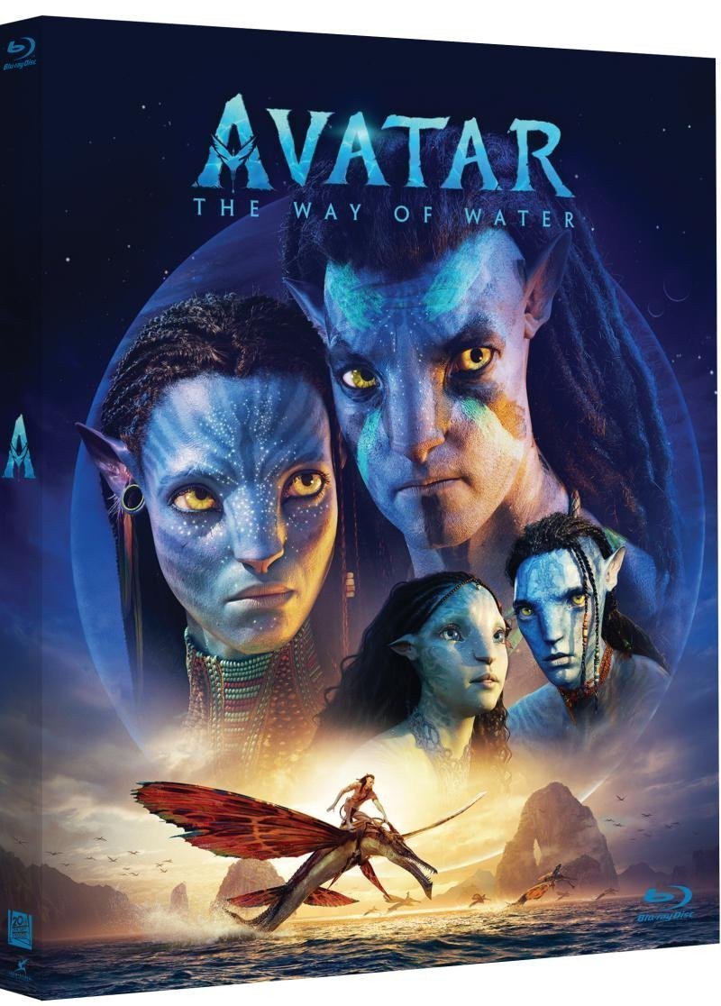 Avatar The Way of Water 2x Blu-ray 1x Blu-ray 1x Blu-ray bonus disk Edice v rukávu