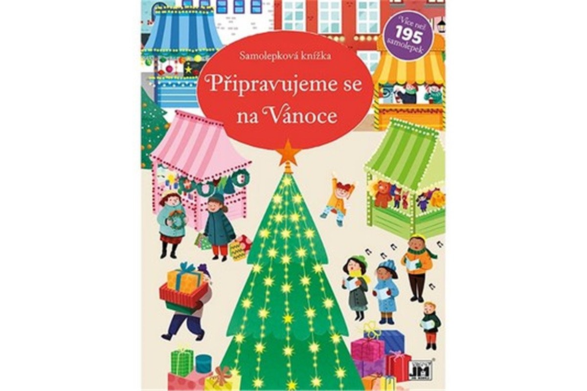 Připravujeme se na Vánoce - Samolepková knížka