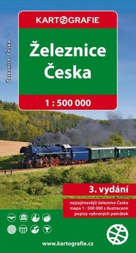 Železnice Česka 1 : 500 000 (2023)