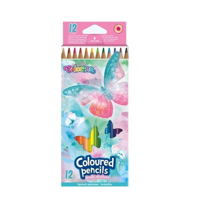 Colorino Pastelky trojhranné - Follow your Dreams 12 barev