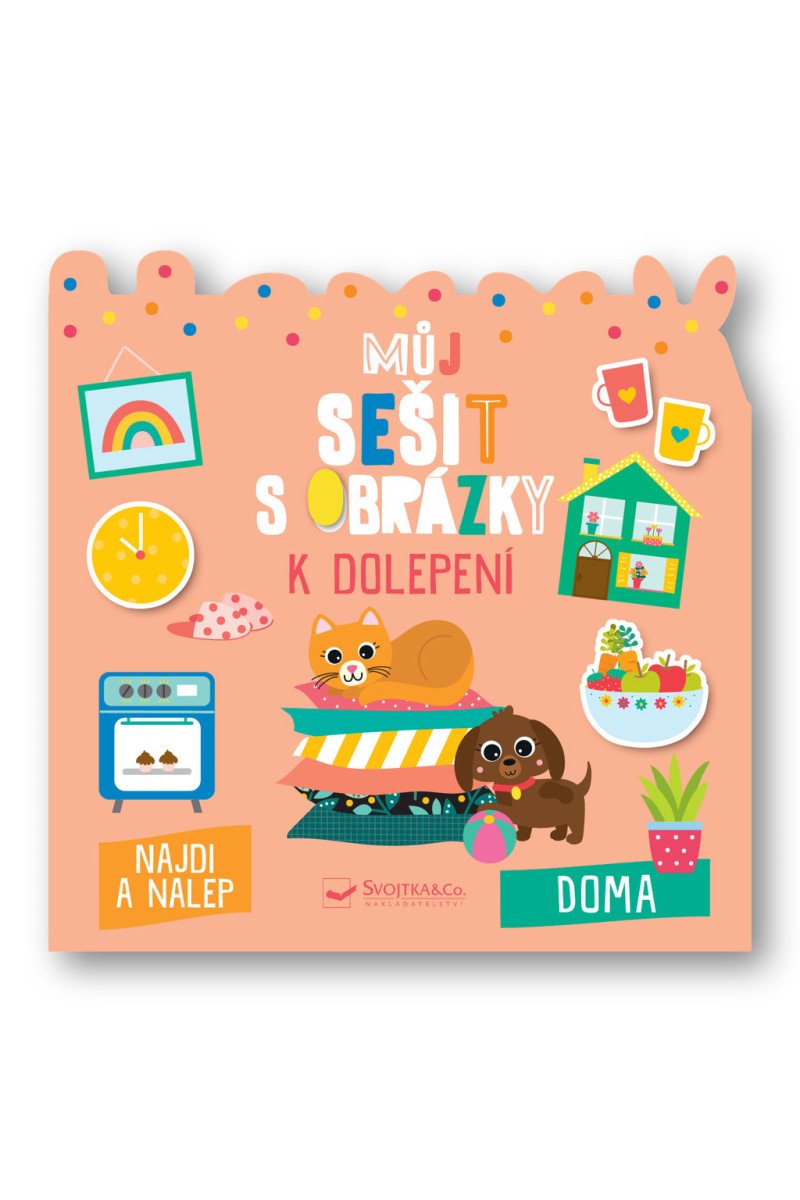 Můj sešit s obrázky k dolepení Doma – Carotte et Compagne