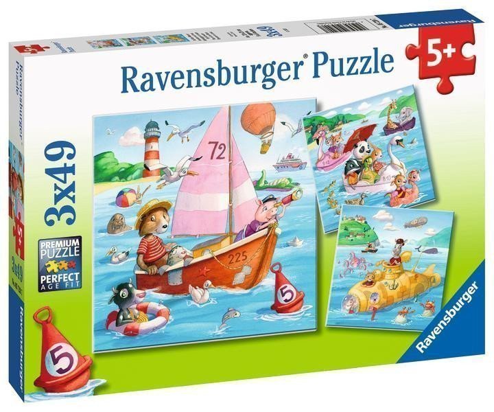 Puzzle Disney Přání 3x49 dílků