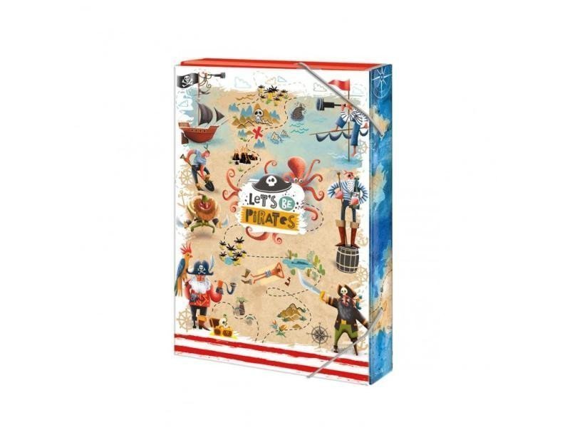 Box na sešity A5 Lets be Pirates