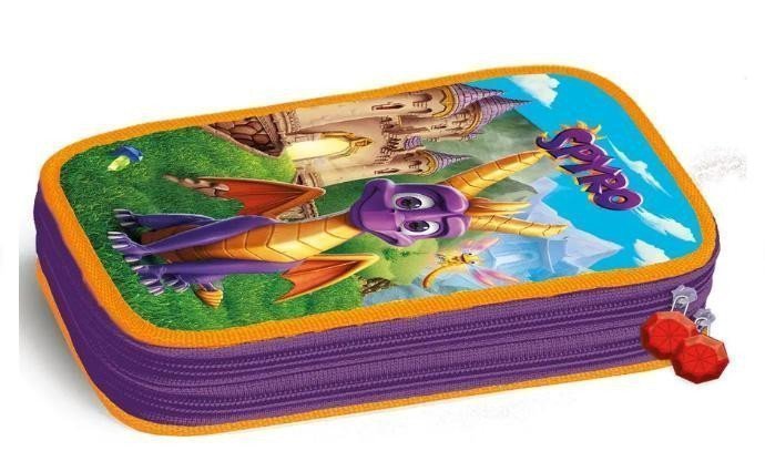 Penál 2-patrový Spyro