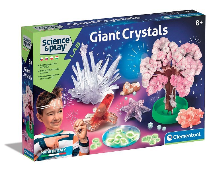 Clementoni sada - Mega krystaly