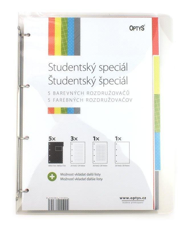 Optys Studentský speciál A4 5 x 20 listů