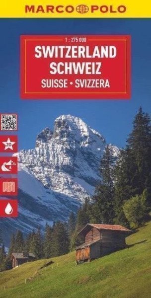 Švýcarsko 1:275 000 / automapa (2023)