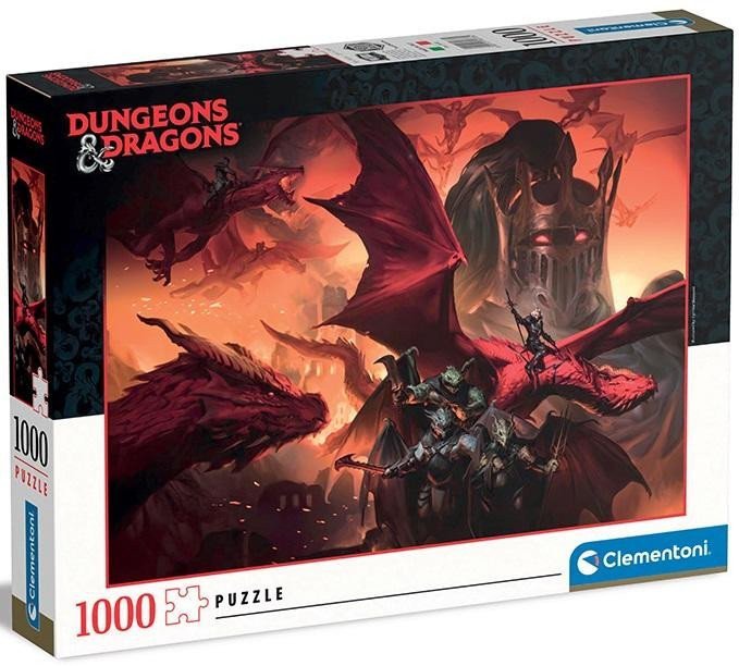 Puzzle Dungeons Dragons Bojovníci 1000 dílků