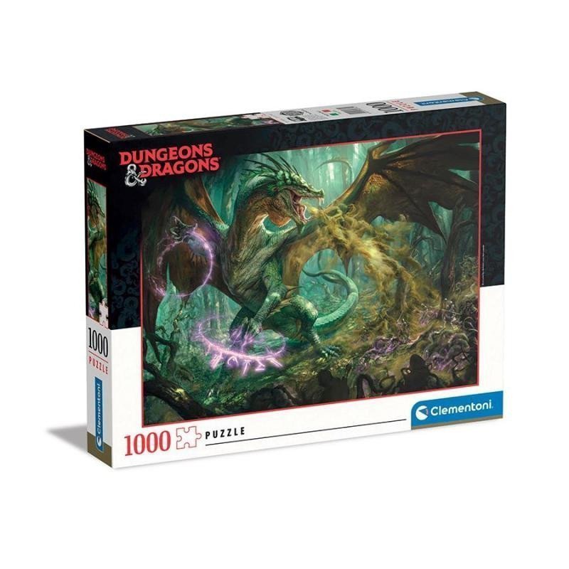Clementoni Puzzle Dungeons Dragons - Drak 1000 dílků