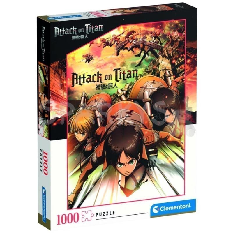 Clementoni Puzzle Anime Collection Attack on Titan 1000 dílků
