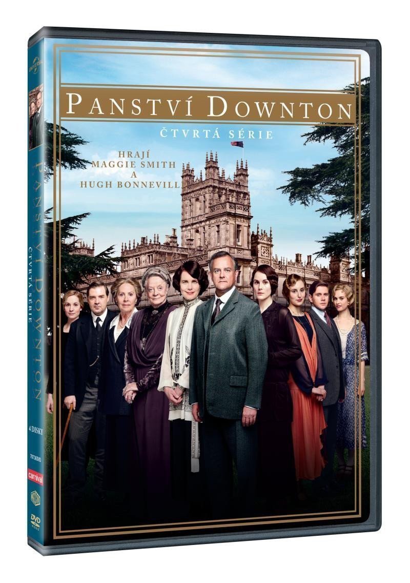 Panství Downton 4 série 4DVD