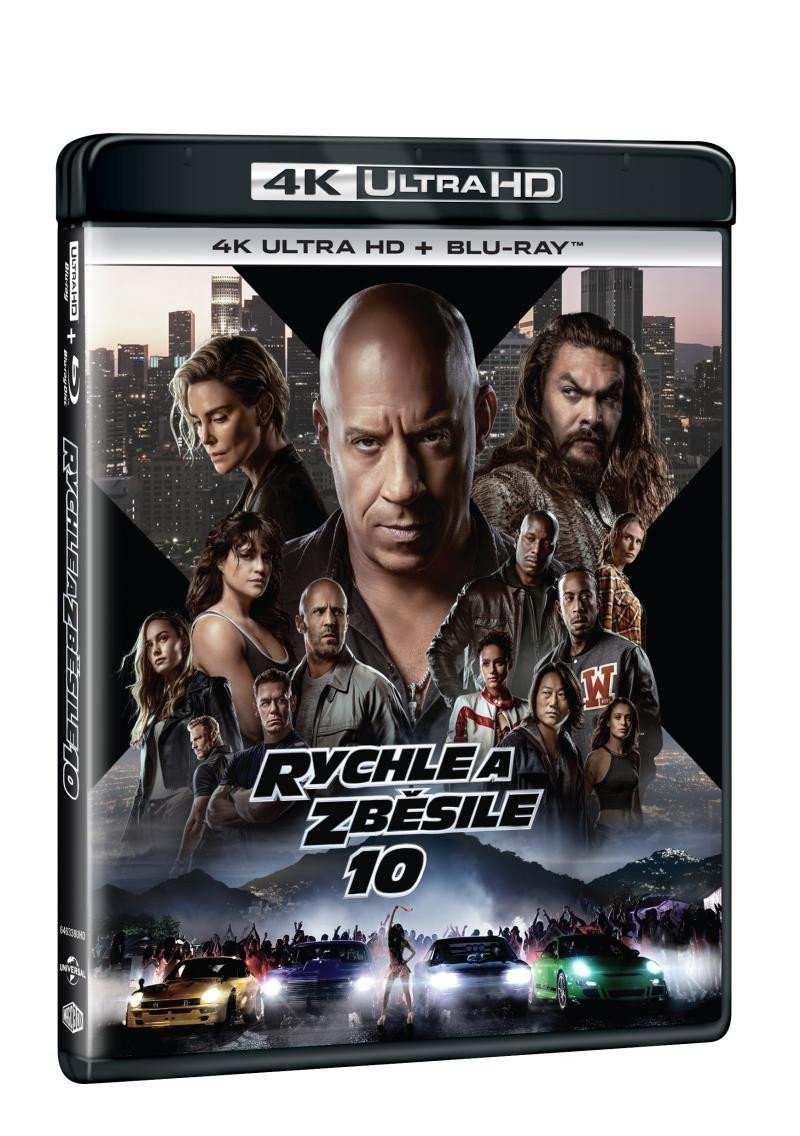 Rychle a zběsile 10 2x 4K Ultra HD Blu-ray