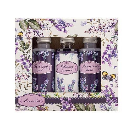 Dárková sada malá Levandule sprchový gel šampon pěna