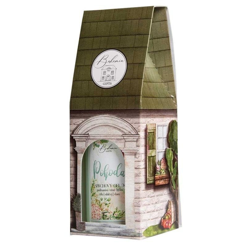 Domeček - Pohoda sprchový gel 3v1 500 ml s konopným olejem