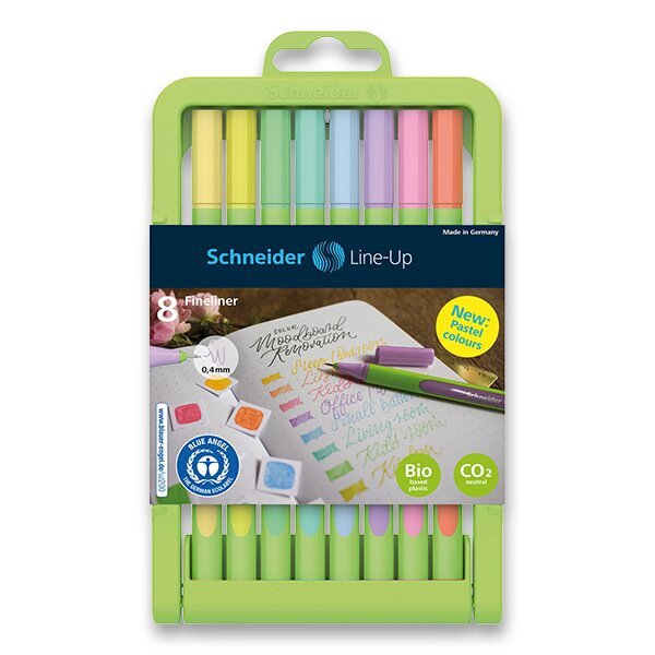 Schneider Liner 04mm - Pastel 8 ks