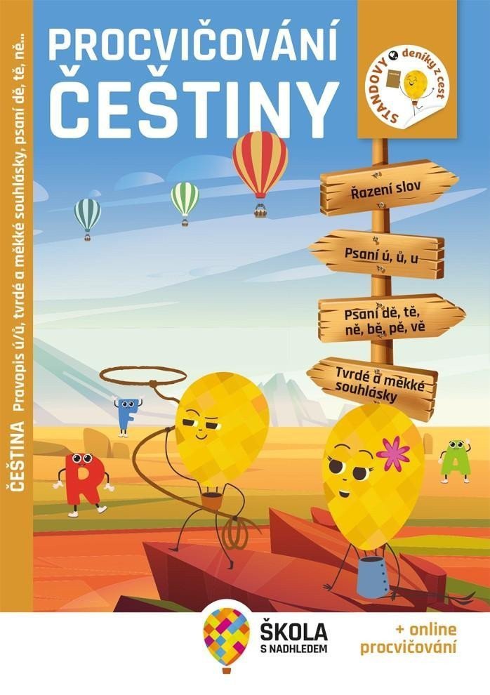 Procvičování češtiny - Pravopis úů tvrdé a měkké souhlásky psaní dě tě ně - Rozšiřující vzdělávací materiály