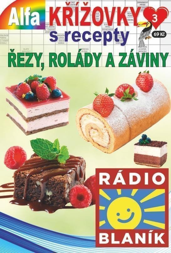 Křížovky s recepty 32023 - Řezy rolády a záviny