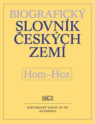 Biografický slovník českých zemí, Hom-Hoz, sv. 26 – Doskočil Zdeněk (2023)