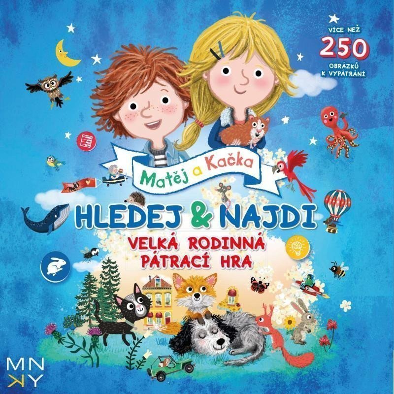 Matěj a kačka hledej najdi - desková hra
