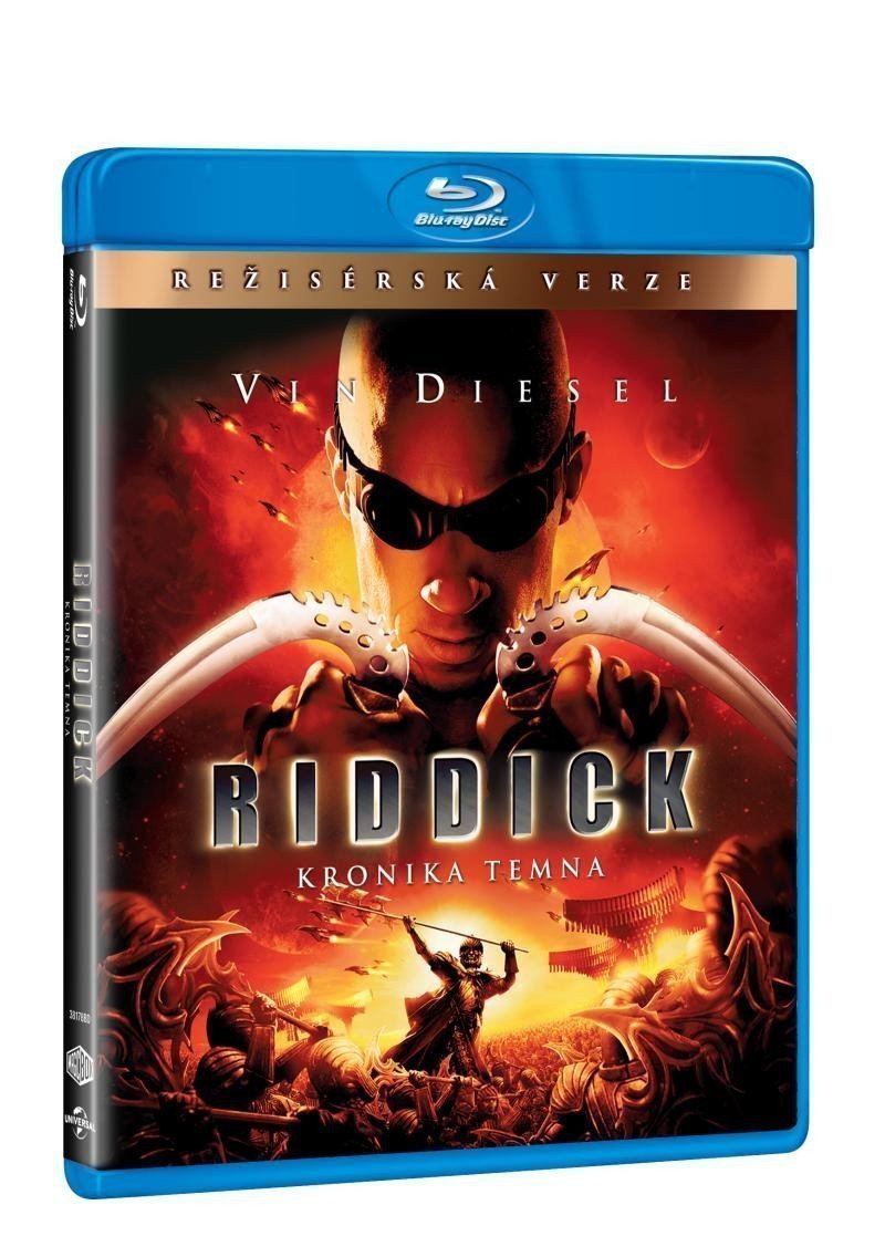 Riddick Kronika temna Blu-ray režisérská verze