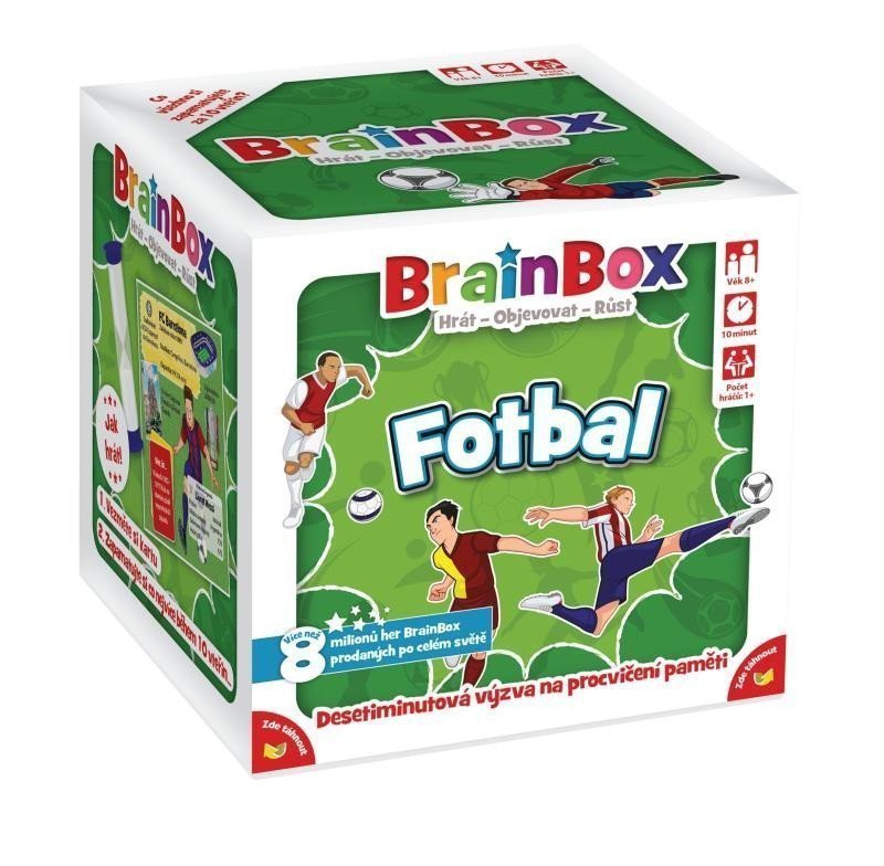 BrainBox Fotbal postřehová a vědomostní hra