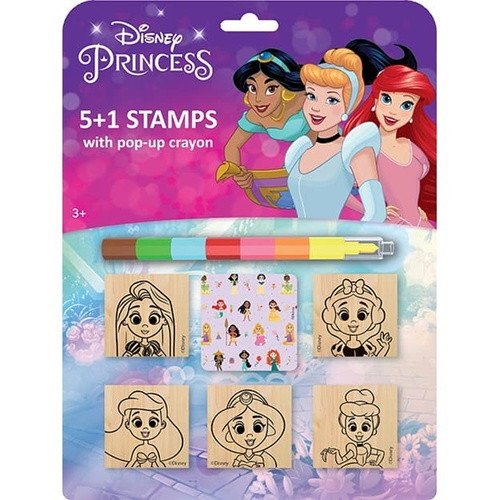 Disney Princezny - Razítka 51 s voskovkou